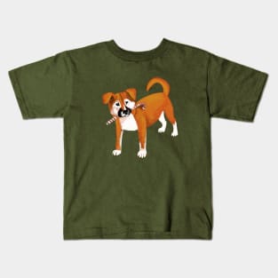 Puppy Christmas!! Kids T-Shirt